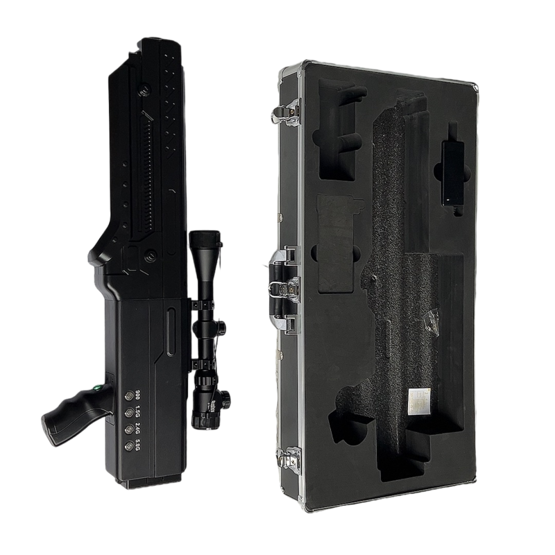  梧州手持便携式枪型低空防御反制四通道A型