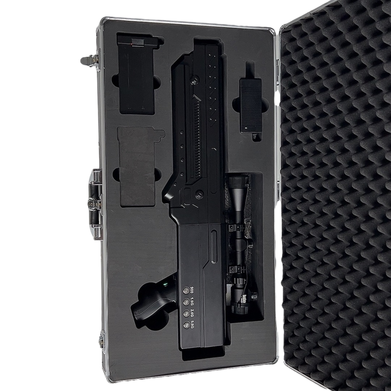  梧州手持便携式枪型低空防御反制四通道B型